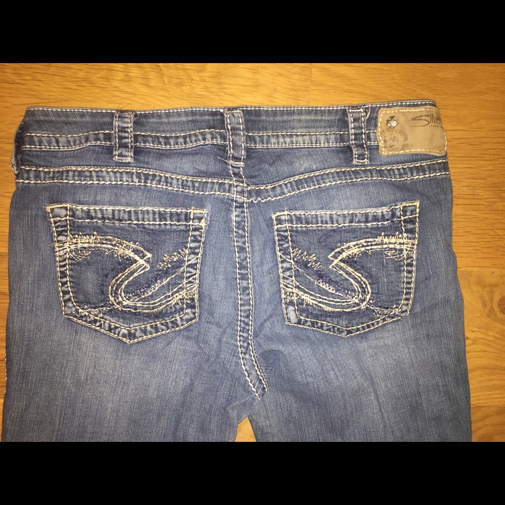 Silver Aiko Capri jeans 30